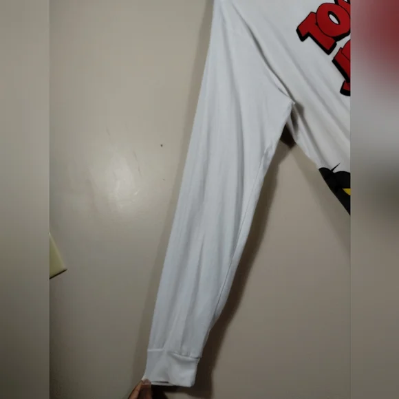 Hanna Barbera Tom and Jerry Chase Long Sleeve T-Shirt Size Large Double Sided - Picture 4 of 15